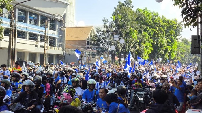 Konvoi Persib Kawasan Bandung Indah Plaza (BIP), Minggu (24/5/2026)