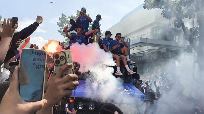 Konvoi Persib Kawasan Bandung Indah Plaza (BIP), Minggu (24/5/2026)