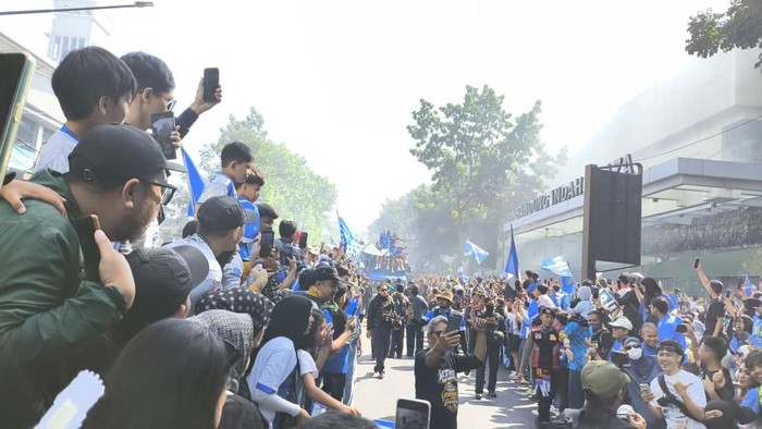 Konvoi Persib Kawasan Bandung Indah Plaza (BIP), Minggu (24/5/2026)