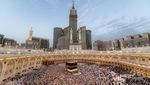 Lautan Jamaah Mengitari Kabah Jelang Dimulainya Ibadah Haji