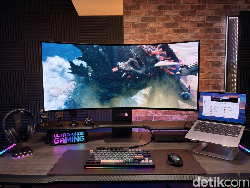 Review LG UltraGear 45GX950A-B: Bikin Susah Balik ke Monitor Biasa