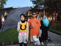 Kompaknya Upin Lari Bareng Tahanan Rumah di Jogja Run D-City