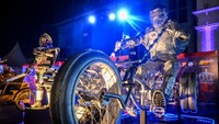 Manusia Patung Ramaikan Festival Humanoid di Kota Tua Jakarta