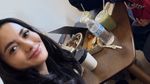 Momen Ririn Ekawati Kulineran di AS, Mampir ke Kafe Korea-Amerika Hits