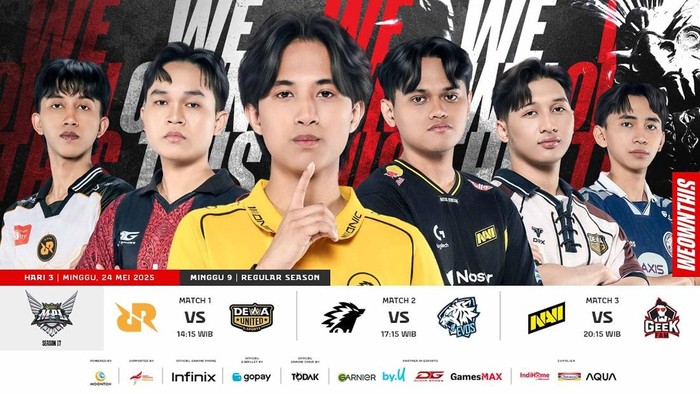 MPL ID Season 17 Week 9 Day 3