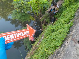 Mayat Bayi dengan Tali Pusar Ditemukan Mengambang di Tukad Mati Kuta Bali