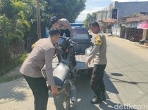 Pemotor Emak-emak Tewas Usai Ditabrak Lari Motor di Polman