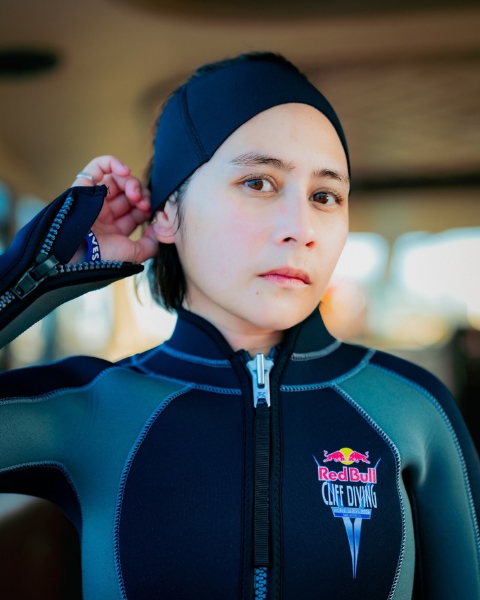 Prilly Latuconsina jadi Rescue Diver