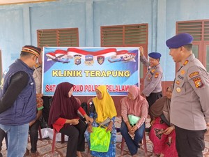 JALUR Polda Riau Sentuh Pelosok di Pelalawan, Salurkan Bansos ke Anak Yatim