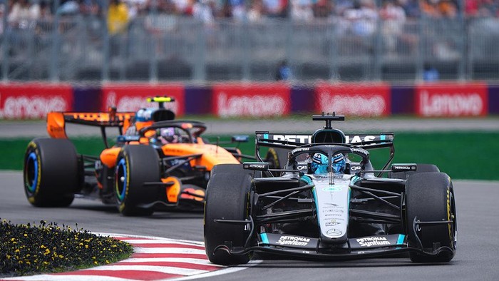 Pebalap Mercedes GP George Russell menangi Sprint Race F1 GP Kanada.