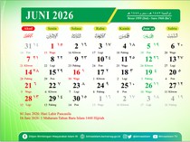 Tanggalan Jawa Bulan Juni 2026 Lengkap Pasaran, Weton, dan Neptunya