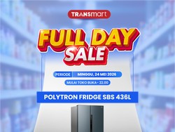 Transmart Full Day Sale Kembali Hadir, Kulkas Polytron Diskon Sampai Jutaan Rupiah