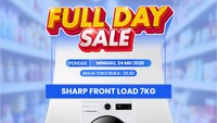 Harga Mesin Cuci Sharp Anjlok di Transmart, Hemat Hingga Rp 1,7 Juta