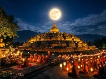 Mengapa Waisak Selalu Dirayakan Saat Bulan Purnama?