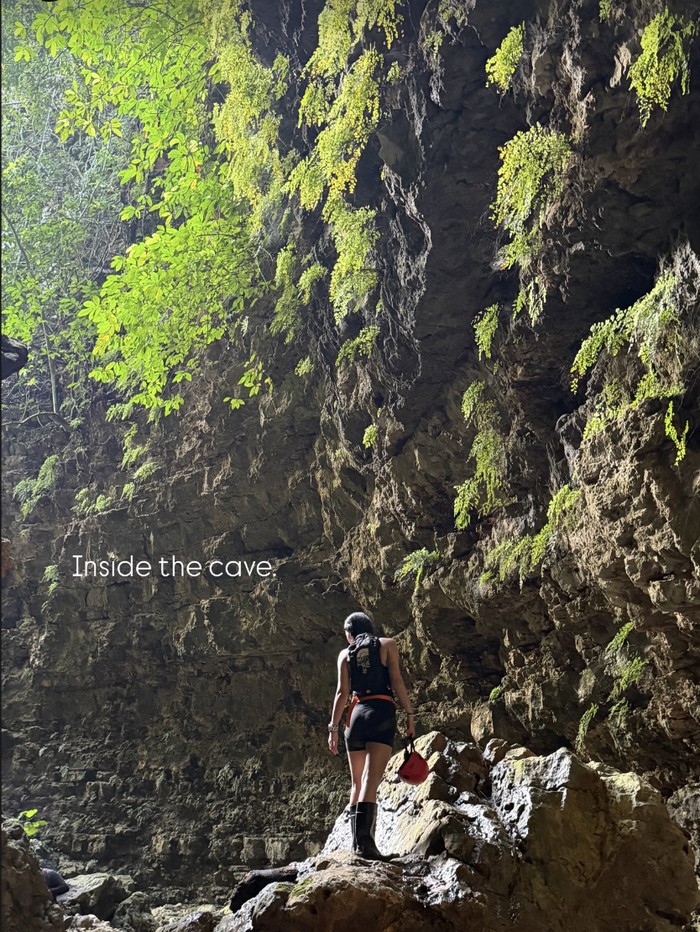Wendy Walters Bak Lara Croft, Rappeling di Gua Jomblang dan Ngeleng