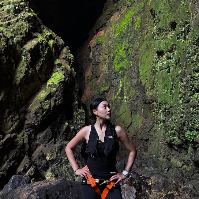 Wendy Walters Bak Lara Croft, Rappeling di Gua Jomblang dan Ngeleng