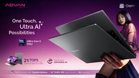 Harga dan Spesifikasi Advan Aigen Ultra, Laptop AI dengan Layar Sentuh