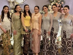 Gaya Alyssa Daguise Kondangan 2 Minggu Setelah Lahiran, Tetap Tampil Memukau!
