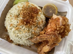 Barayam: Cobain Ayam Goreng Bawang Putih Viral Antre 45 Menit di Ciledug