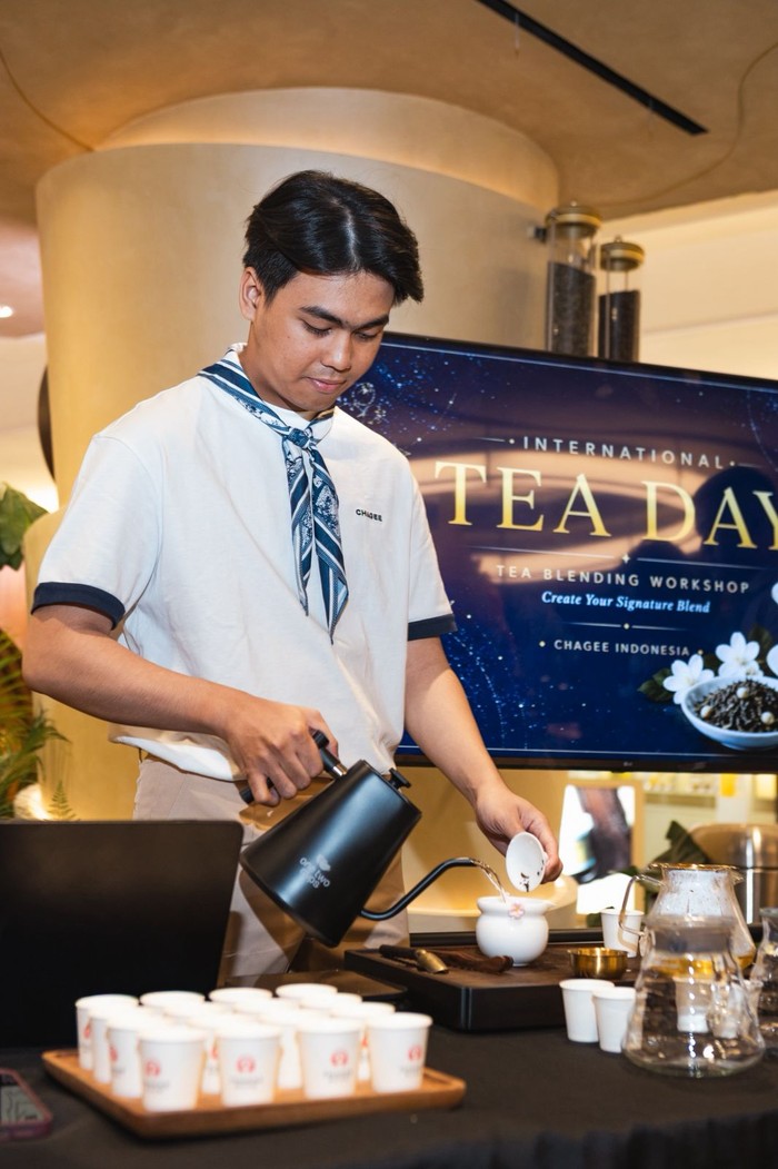 Chagee Indonesia hadirkan Tea Blending Workshop