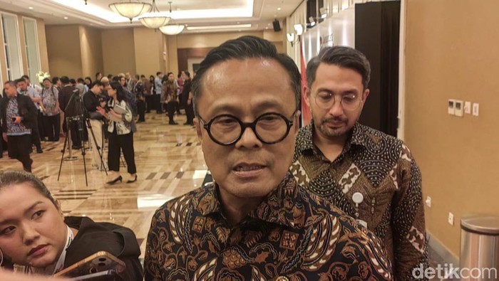 COO Danantara Dony Oskaria ditemui di kantornya, Wisma Danantara, Jakarta Selatan, Senin (25/5/2026).