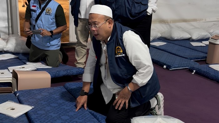 Timwas Haji DPR sidak tenda di Armuzna menjelang puncak haji 2026.