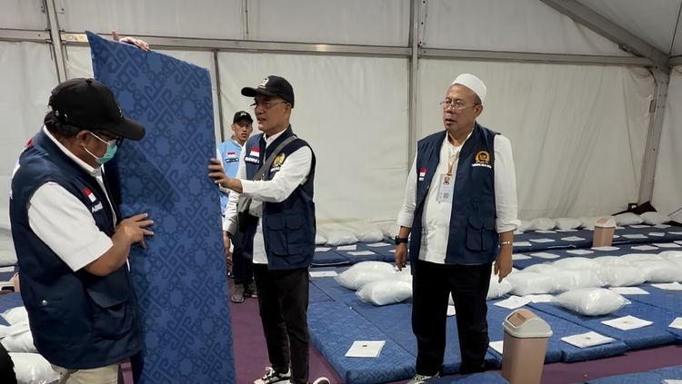 Potret Kasur Tipis di Armuzna yang Disorot Timwas Haji DPR