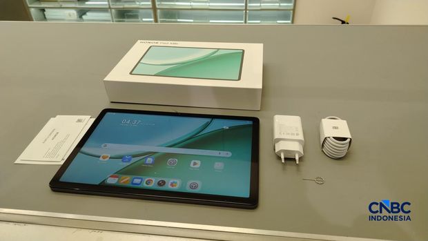 Honor merilis tablet Honor Pad X8b. Honor merilis tablet Honor Pad X8b. (CNBC Indonesia/Novina Putri Bestari)
