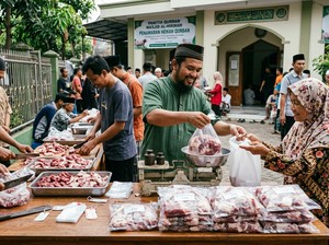 Begini Urutan Pembagian Daging Kurban yang Benar Sesuai Syariat Islam