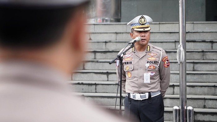Kabag Ops Korlantas Polri Kombes Aries Syahbudin
