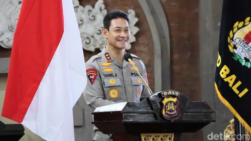 Kapolda Bali Irjen Daniel Adityajaya saat memberi sambutan pada Musda PP Polri Bali 2026, Senin (25/5/2026).