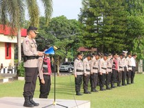 Kapolres Banyuasin Akan Beri Sanksi Tegas Jika Ada Anggotaya Pakai Narkoba