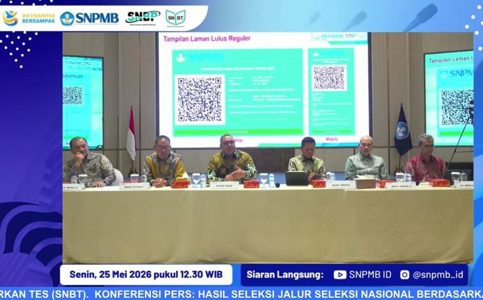 Konferensi Pers SNBT 2026