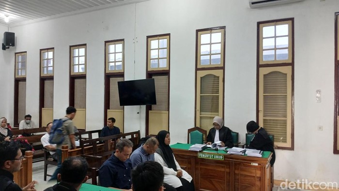 Sidang tuntutan kasus korupsi BBM Medan Polonia, di Pengadilan Negeri (PN) Medan, Senin (25/5/2026)