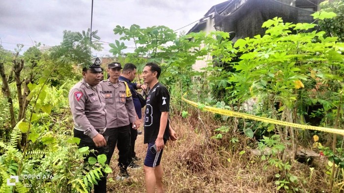 Lokasi penemuan lansia gantung diri di Samarinda (dok Istimewa)