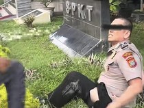 Polisi yang Viral Diduga Didorong ke Parit di Polda Sumut Diperiksa Propam