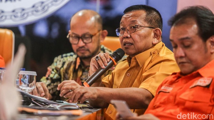 Ketum Gerakan Kedaulatan Suara Rakyat (GSKR) sekaligus Ketum Partai Buruh, Said Iqbal menyampaikan pandangan sikap parpol non-parlemen di Jakarta, Senin (25/5/2026). GSKR meminta DPR dan pemerintah melibatkan parpol non-parlemen dalam pembahasan revisi UU Pemilu yang akan dimulai tahun ini.