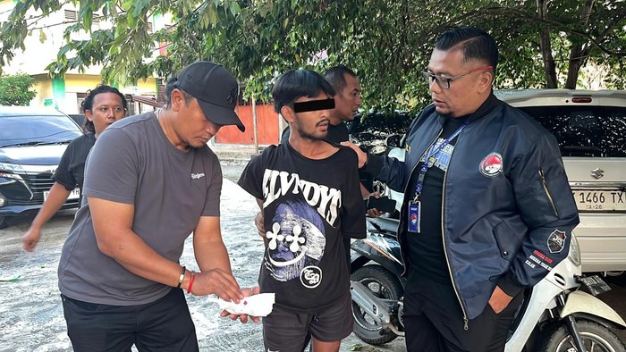 Pemasok ekstasi untuk CS THM Phantom saat ditangkap di Kecamatan Medan Barat