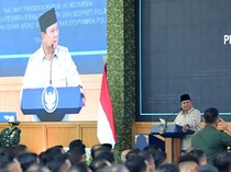 Pesan Prabowo saat Beri Taklimat di Depan 1.095 Perwira Siswa Seskoad