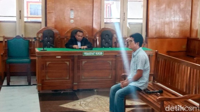 Sidang tuntutan Wahid Sitorus di ruang Cakra Utama, Pengadilan Negeri (PN) Medan, Senin (25/5/2026)