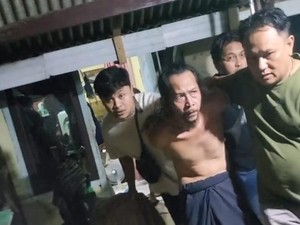 Tampang Pembunuh Wanita Ditemukan Tergantung di Kebun Warga Serang
