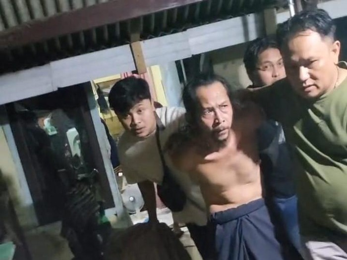 Tampang Pelaku Pembunuhan Wanita Tergantung di Kebun Warga Serang