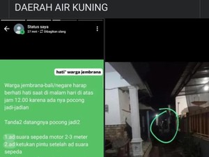 Heboh Modus Begal Teror Pocong, Polres Jembrana Pastikan Hoaks