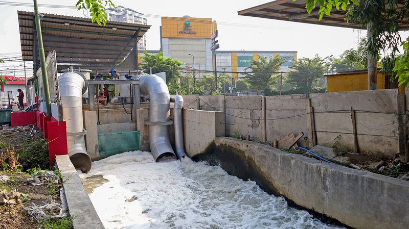 Tiga Rumah Pompa Baru Perkuat Ikhtiar Surabaya Menuju Kota Bebas Banjir