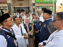 Lepas Jemaah ke Arafah, Ketua Timwas  DPR Titip Pesan Kuatkan Mental-Hati