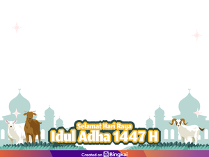 10 Twibbon Idul Adha 2026 Terbaru dan Keren Lengkap Ucapannya, Yuk Bagikan!