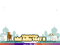 10 Twibbon Idul Adha 2026 Terbaru dan Keren Lengkap Ucapannya, Yuk Bagikan!