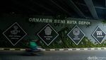 Wajah Baru Gerbang Depok Tampilkan Ikon Seni dan Budaya Lokal