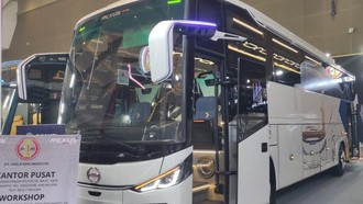 Bus Damri 'Trip 3 Negara', Siap Antar Penumpang Indonesia-Malaysia-Brunei