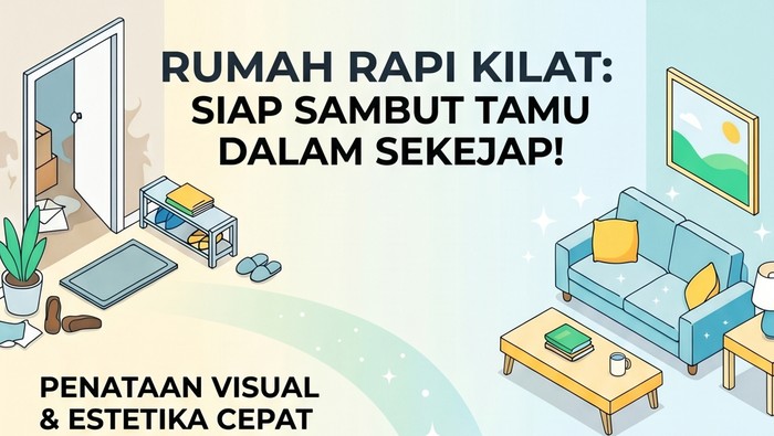 Cara Cepat Bersihkan Rumah